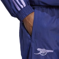 adidas Arsenal Originals Track Trainingsbroek 2024-2025 Donkerblauw Paars Rood