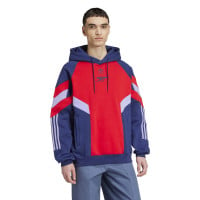 adidas Arsenal Originals Hoodie 2024-2025 Donkerblauw Rood Lichtpaars