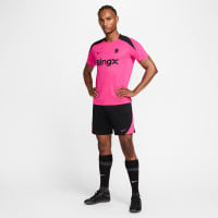 Nike Chelsea Strike Trainingsbroekje 2024-2025 Zwart Roze