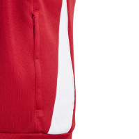 adidas Tiro 24 Trainingsjack Kids Rood Wit