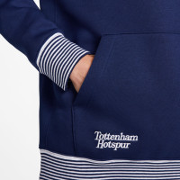 Nike Tottenham Hotspur Club Hooded Trainingspak 2024-2025 Donkerblauw Wit