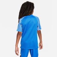 Nike Dri-Fit Academy Trainingsshirt Kids Blauw Wit