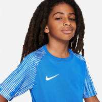 Nike Dri-Fit Academy Trainingsshirt Kids Blauw Wit