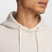 Nike Liverpool Standard Issue Hoodie 2024-2025 Beige Wit