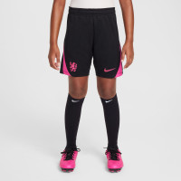 Nike Chelsea Strike Trainingsbroekje 2024-2025 Kids Zwart Roze