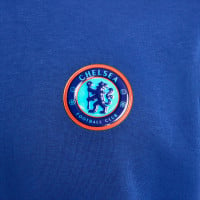 Nike Chelsea Club Trainingspak Hooded 2024-2025 Blauw Lichtblauw Oranje