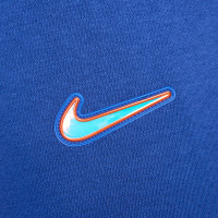 Nike Chelsea Club Joggingbroek 2024-2025 Blauw Lichtblauw Oranje