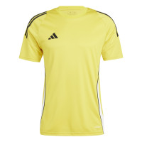 adidas Tiro 24 Trainingsshirt Geel Zwart Wit