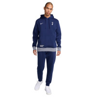 Nike Tottenham Hotspur Club Hooded Trainingspak 2024-2025 Donkerblauw Wit