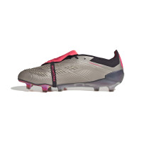 adidas Predator Elite FT Gras Voetbalschoenen (FG) Zilver Zwart Roze