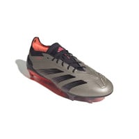 adidas Predator Elite Gras Voetbalschoenen (FG) Zilver Zwart Roze