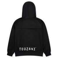 Touzani Beni Wind Trainingspak Full-Zip Kids Zwart Wit