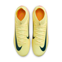 Nike Zoom Mercurial Superfly 10 Mbappé Academy Gras / Kunstgras Voetbalschoenen (MG) Geel Roze Oranje