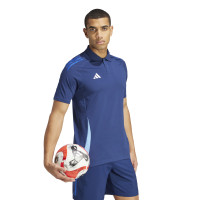 adidas Tiro 24 Competition Polo Donkerblauw