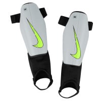 Nike Charge Scheenbeschermers Kids Zilver Neongeel Zwart