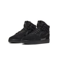 Nike Court Borough Mid 2 Sneakers Kids Zwart Donkergrijs