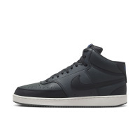 Nike Court Vision Mid Next Nature Sneakers Zwart Blauw