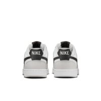 Nike Court Vision Low Sneakers Lichtgrijs Wit Zwart