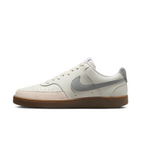 Nike Court Vision Low Sneakers Wit Zilver Okerbruin