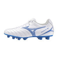 Mizuno Monarcida Neo III Select Gras Voetbalschoenen (FG) Kids Wit Blauw