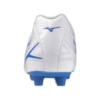 Mizuno Monarcida Neo III Select Gras Voetbalschoenen (FG) Kids Wit Blauw