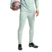 PUMA AC Milan Trainingspak 1/4-Zip 2024-2025 Groen Grijs Lichtroze