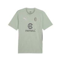 PUMA AC Milan Trainingsset 2024-2025 Groen Grijs Lichtroze