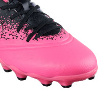 Skechers Razor 1.5 Gras Voetbalschoenen (FG) Kids Zwart Roze