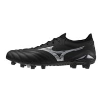 Mizuno Morelia Neo IV Beta Japan Gras Voetbalschoenen (FG) Zwart Zilver