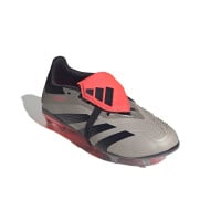 adidas Predator Elite FT Gras Voetbalschoenen (FG) Kids Zilver Zwart Roze