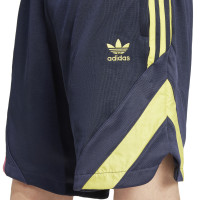 adidas Juventus Originals Broekje 2024-2025 Donkerblauw Roze Geel