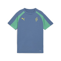 PUMA Neymar Jr. BNA Trainingsshirt 2.0 Kids Blauw Groen Geel