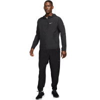 Nike Miler Repel Trainingspak Full-Zip Zwart Zilver