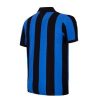 COPA Club Brugge Retro Voetbalshirt 1981-82 Zwart Blauw