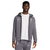 Nike Tottenham Hotspur Tech Fleece Vest 2024-2025 Donkergrijs Wit