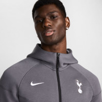 Nike Tottenham Hotspur Tech Fleece Trainingspak 2024-2025 Donkergrijs Wit