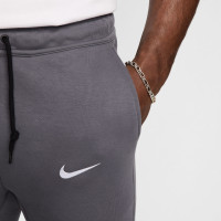 Nike Tottenham Hotspur Tech Fleece Trainingspak 2024-2025 Donkergrijs Wit