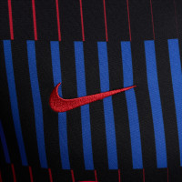 Nike FC Barcelona Pre-Match Trainingsshirt Zwart Blauw Rood