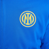 Nike Inter Milan Strike Trainingspak Full-Zip 2024-2025 Kids Blauw Donkerblauw Goud