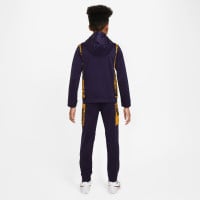 Nike Inter Milan Strike Trainingspak Full-Zip Hooded 2024-2025 Kids Donkerblauw Goud