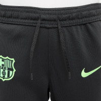 Nike FC Barcelona Strike Trainingspak Full-Zip 2024-2025 Kleuters Blauw Donkergrijs Lichtgroen