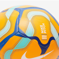 Nike Premier League Pitch Voetbal Maat 5 2024-2025 Oranje Lichtblauw Blauw