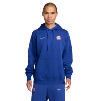 Nike Chelsea Club Trainingspak Hooded 2024-2025 Blauw Lichtblauw Oranje