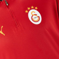 PUMA Galatasaray SK Trainingspak 1/4-Zip 2024-2025 Rood Oranje