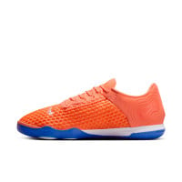 Nike React Gato Zaalvoetbalschoenen (IN) Oranje Blauw Wit