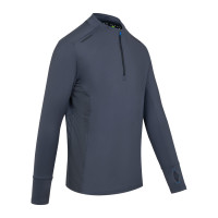 Cruyff Metabolic Trainingspak 1/4-Zip Donkergrijs Zwart