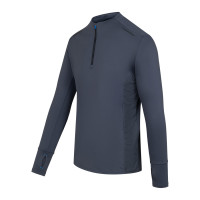 Cruyff Metabolic Trainingspak 1/4-Zip Donkergrijs Zwart