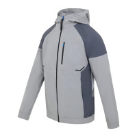 Cruyff Elite Jacket Grijs Donkergrijs Blauw