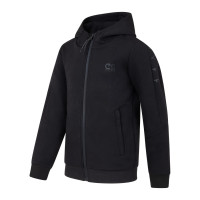 Cruyff Ignite Tape Hoodie Trainingspak Kids Zwart Grijs