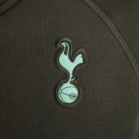 Nike Tottenham Hotspur Tech Fleece Vest 2024-2025 Donkergrijs Groen Lichtblauw